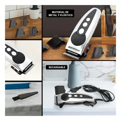 RYBIU IMPORT - Pack6 Cortadora Ergonimica de Cabello Y+Regalo Stickers