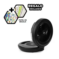 RYBIU IMPORT - Parlante Innovador Maravilloso en Negro Y+Papel de Regalo