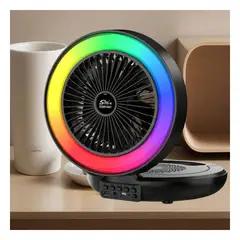 RYBIU IMPORT - Pack2 Altavoz Refrescante en Negro Y+Ligas de Regalo