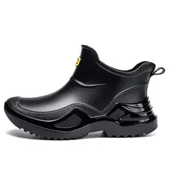 SHANDIAN - Botas de Agua Antideslizantes Hombre