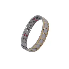 GENERICO - Pulsera magnética DIY de acero inoxidable