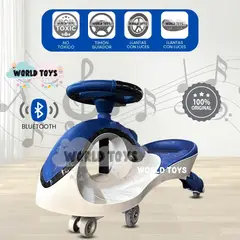 BABY - Correpasillo Twist Car con Luces y Bluetooth «MOORE II» Blue