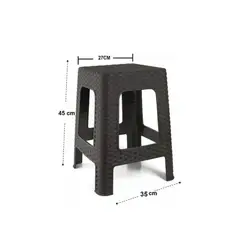 CUTE - BANCO TAVARÚA COLOR NEGRO