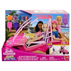 BARBIE - Detectives En La Playa - Vehículo Buggy De Playa