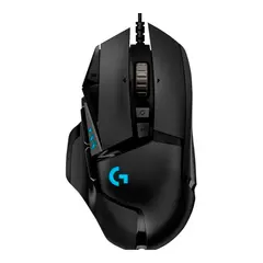 LOGITECH - Mouse Gamer cable G502 HERO-Negro