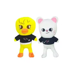 GENERICO - Pack 2 peluche Stray Kids Jiniret y BBokAri