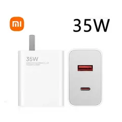 XIAOMI - Cargador Original - Carga Rapida 35w 3A - Tipo C Y Usb