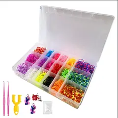 GENERICO - Kit de ligas para hacer pulseras