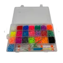 GENERICO - Kit de ligas para hacer pulseras