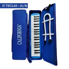 CALIFORNIA - Melodica de 37 teclas "CALIFORNIA" - Azul