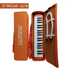 CALIFORNIA - Melodica de 37 teclas "CALIFORNIA" - Naranja
