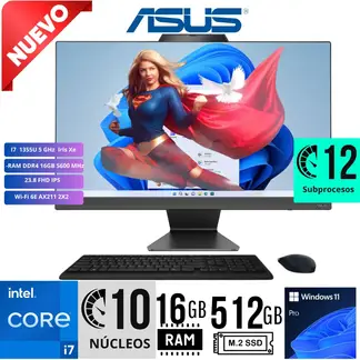 ASUS - All in One A3402WVAK-BPC0850 238´ FHD i7 1355U RAM 16GB SSD 512GB W11 PRO