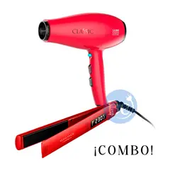 GAMA - Combo Alisadora EleganceBECHS0000001072 y Secador Classic