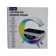 GENERICO - Parlante Led Inalámbrico con Luces G con cargador 6 en 1