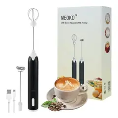 GENERICO - MINI BATIDORA ELECTRICA PORTATIL RECARGABLE
