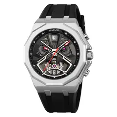 SKMEI - Reloj 2432 Cronómetro Correa de Silicona Caballero