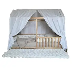 GENERICO - Mat o pie de cama en tela wafer