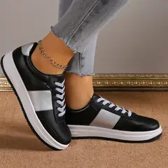 GENERICO - Zapatillas Mujer Misshus Dam negro plata
