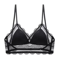 ZIMRAHYG - Sujetador De Encaje Sin Espalda Sexy Sostén Ropa Interior