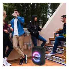 GENERICO - Pack2 Parlante con Sonido Envolvente y Correa de 6pulg