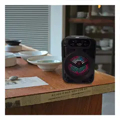 GENERICO - Pack4 Altavoz GTS con Microfono de Sonido Envolvente 4pulg