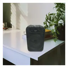 GENERICO - Pack4 Altavoz Resistente de 4pulg em Negro Y+Papel de Regalo