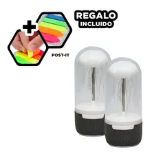 GENERICO - Altavoz de Sonido Potente Transparente Y+Post-it Adhesivos