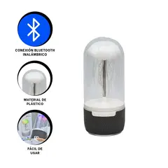 GENERICO - Pack4 Parlante Fino en Transparente Y+Banderitas Adhesivas