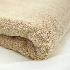 PLUMAS - Pack X2 Toallas de Baño 70 X 150 cm 100% Algodón - Beige