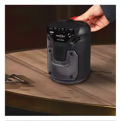 GENERICO - Pack2 Parlante para Exteriores en Plomo Y+Regalo Stickers