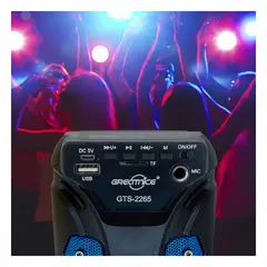 GENERICO - Pack6 Bocina Estable de 3 pulg en Azul Y+Papel de Regalo