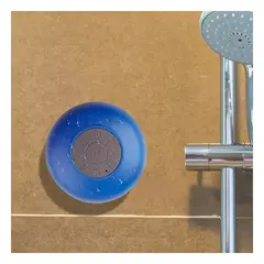 GENERICO - Pack2 Speaker Compacto en Color Azul Y+Regalo Stickers