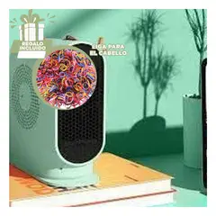 GENERICO - Pack6 Calefactor para Oficina en Verde Y+Ligas de Regalo