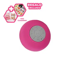 GENERICO - Speaker Moderno Aquatico de Tono Rosado Y+Regalo Agendita