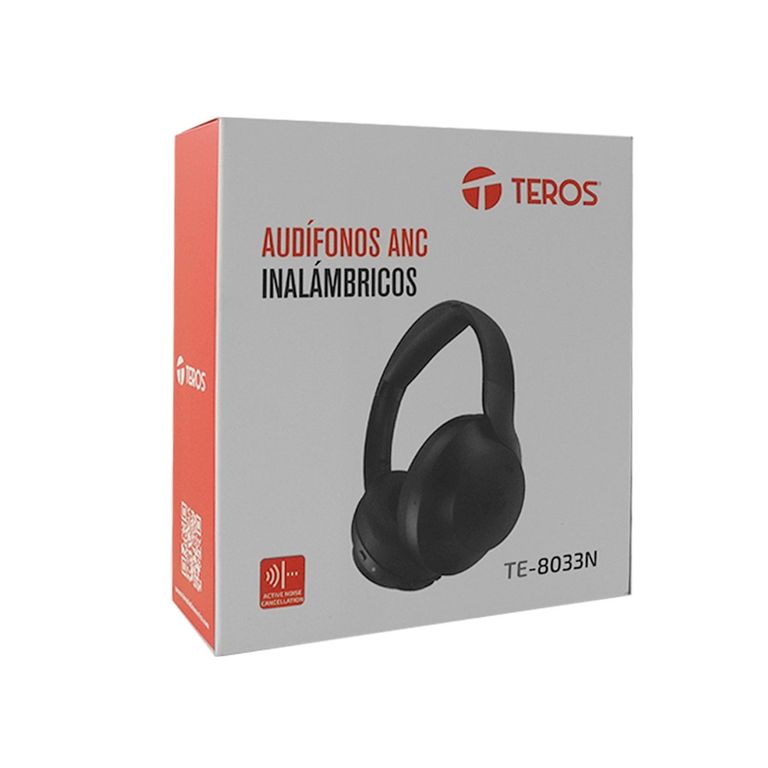 AUDIFONO INALAMBRICO ANC TE-8033N NEGRO