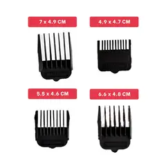 RYBIU IMPORT - Pack6 Afeitadora para cortes de Precision de Color Rojo