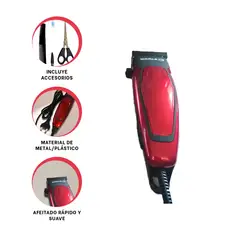 RYBIU IMPORT - Pack6 Afeitadora de Pelo Practica Rojo Y+Regalo Agendita