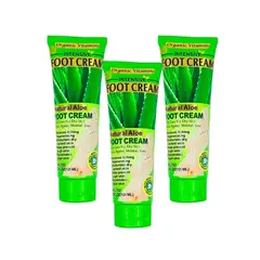 GENERICO - Crema Para Pies Aloe Vera 120ml Fruit Of The Wokali 3 Und