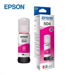 EPSON - Botella de Tinta 504 Magenta L4150/L4160/L4260/L6171/L6270