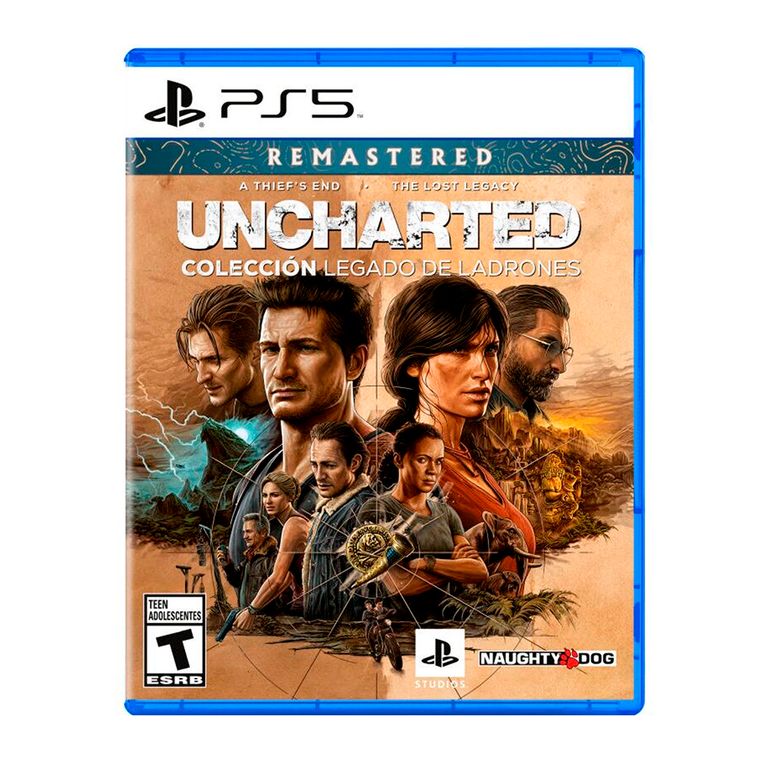 UNCHARTED COLECCIÓN LEGADO DE LADRONES PS5
