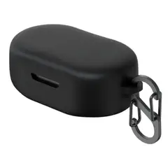 GENERICO - Funda case de silicona para audifonos JBL QUANTUM TWS - NEGRO