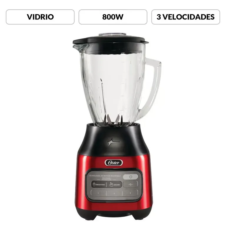 Licuadora Reversible 800W con Panel Digital BLSTPEG-CRT