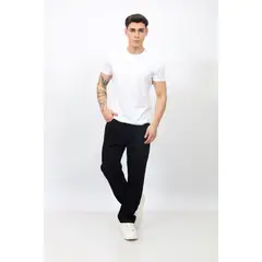 QH - Pantalón Clásico de Denim 100% Algodón para Hombre