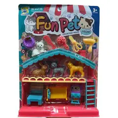 MORITA BAG STORE - JUGUETE CASA DE MASCOTAS PARA NIÑOS CON ACCESORIOS