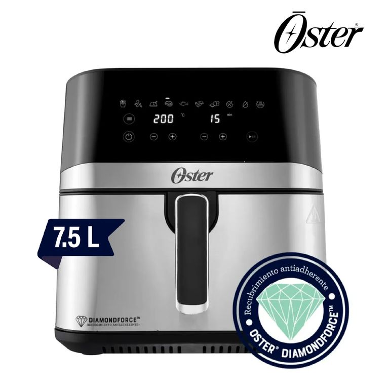 Freidora de Aire Digital 7.5L CKSTAF75DSSDF 053 Plomo