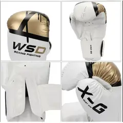 GENERICO - Guante De Box Profesional 14 Onzas WSD rosado Fitness