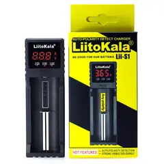 LIITOKALA - Cargador Para Baterías De Litio Y Ni-MH Lii-S1 Micro USB