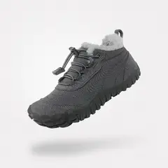 SAGUARO - - Zapatilla Invierno Niños Barefoot Will II - Gris Oscuro