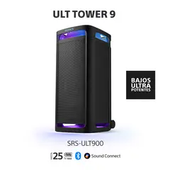 SONY - Parlante Bluetooth SRS-ULT900 para fiesta ULT TOWER 9
