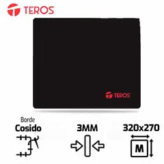 TEROS - MOUSE PAD GAMER TE-3010S NEGRO
